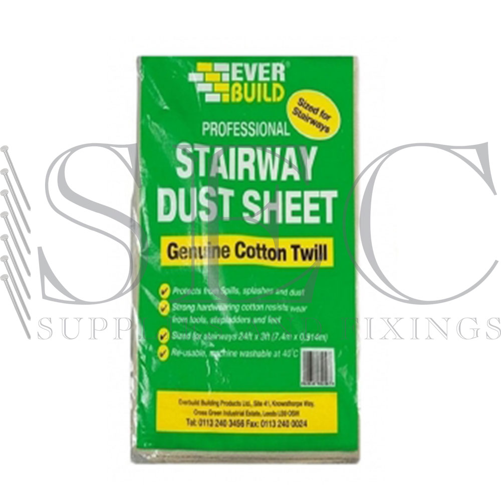 Everbuild Stairway Dust Sheet SEC Supplies & Fixings Ltd